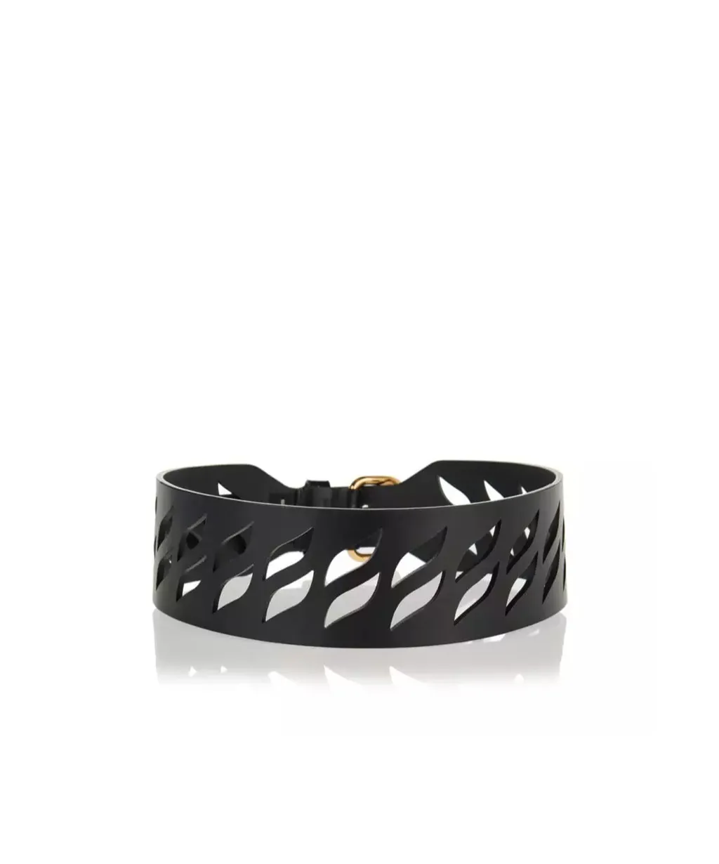 Perforated Buckle Belt