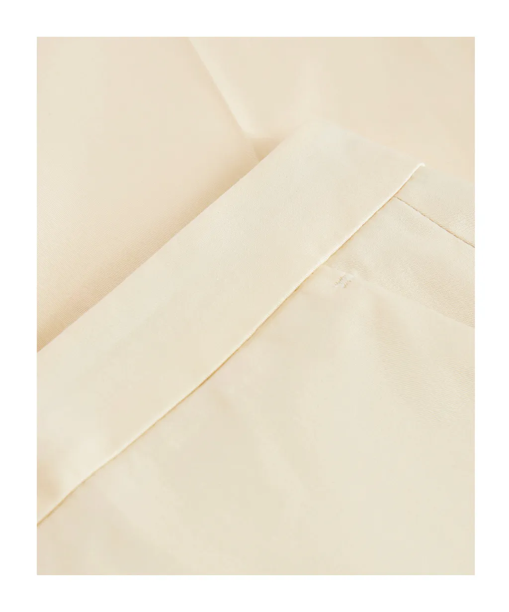Mid-Rise Cropped Trousers