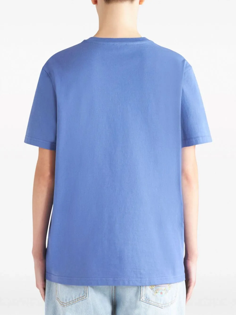 T-Shirt With Round Neck And Short Sleeves
