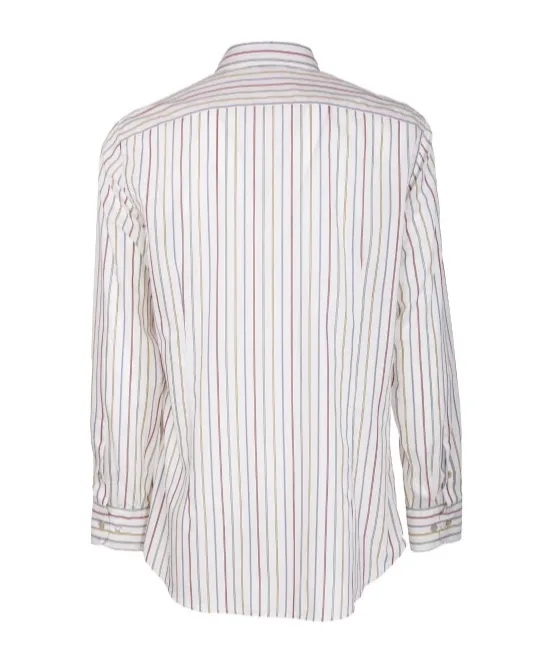 Pegaso Embroidered Striped Shirt