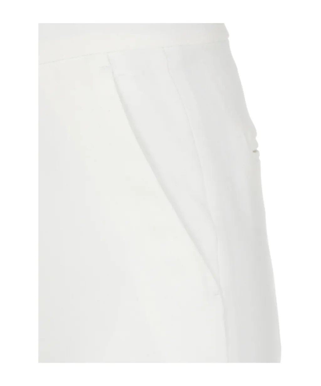 Tailored Cady Cigarette Trousers