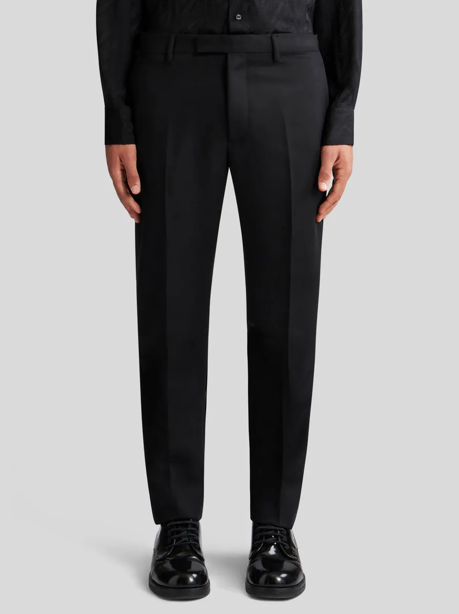 Wool And Mohair Slim-Fit Trousers