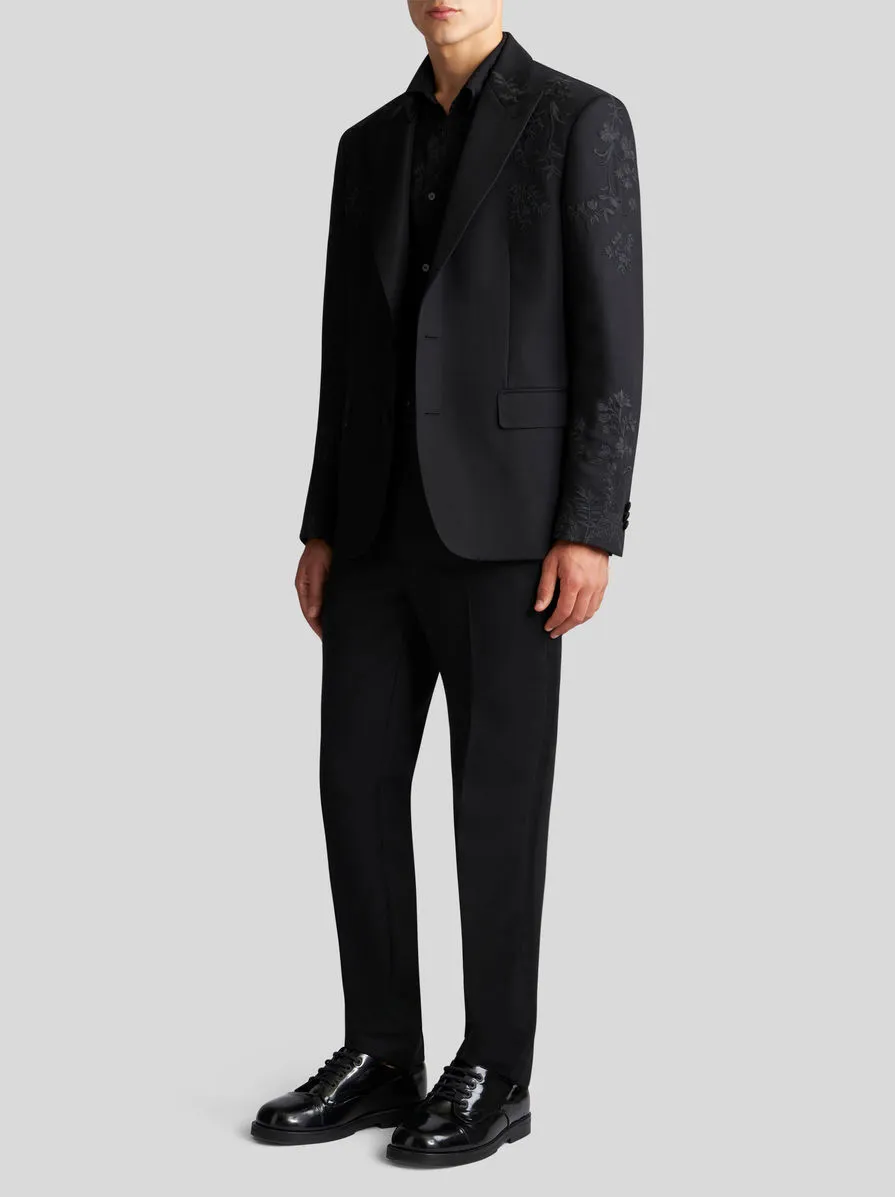 Wool And Mohair Slim-Fit Trousers