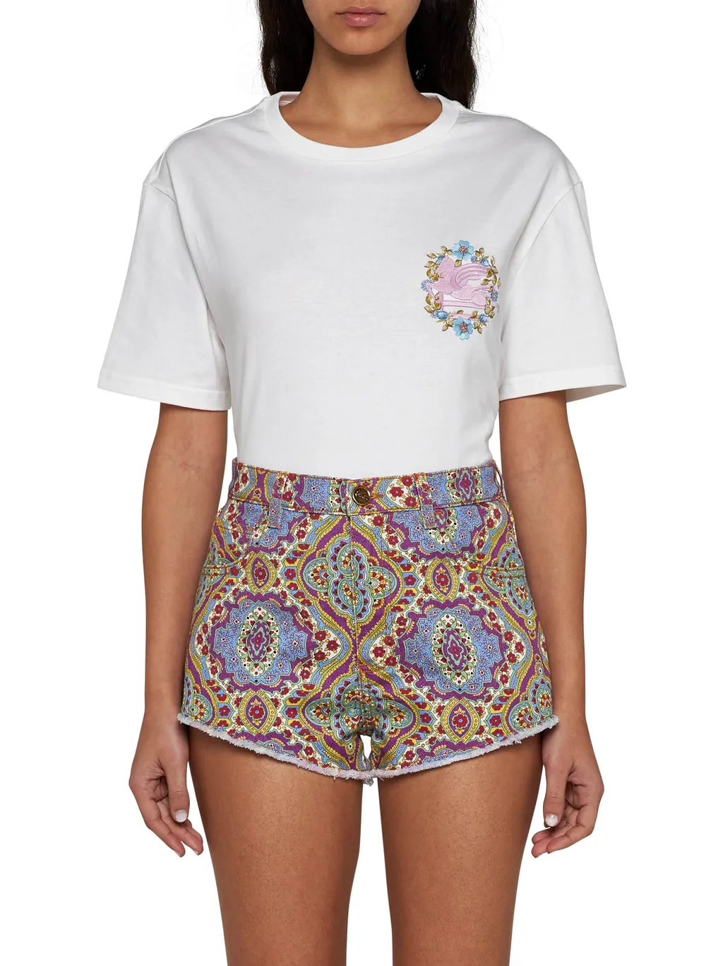 Allover Printed Shorts