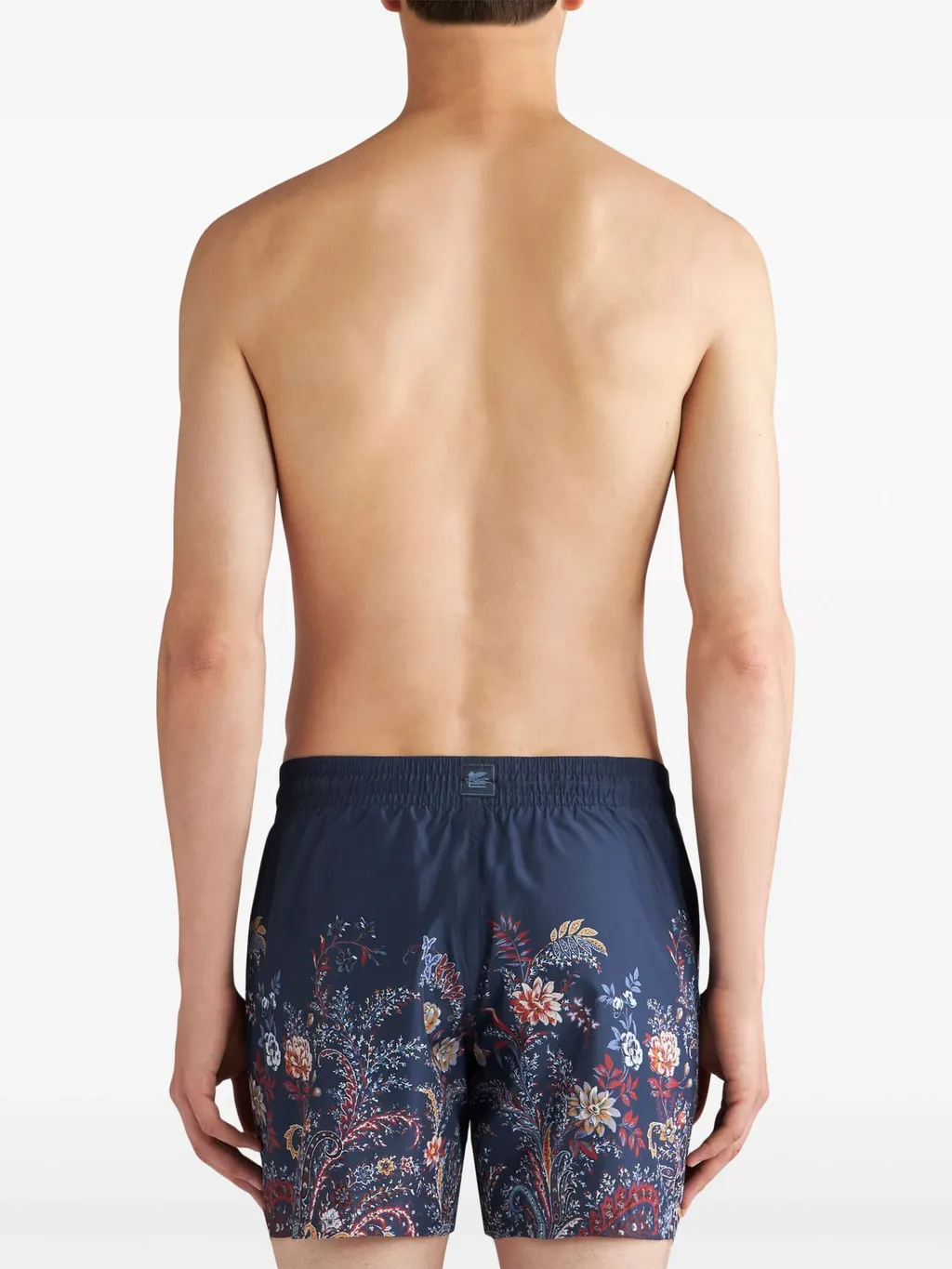 Floral Printed Drawstring Swim Shorts