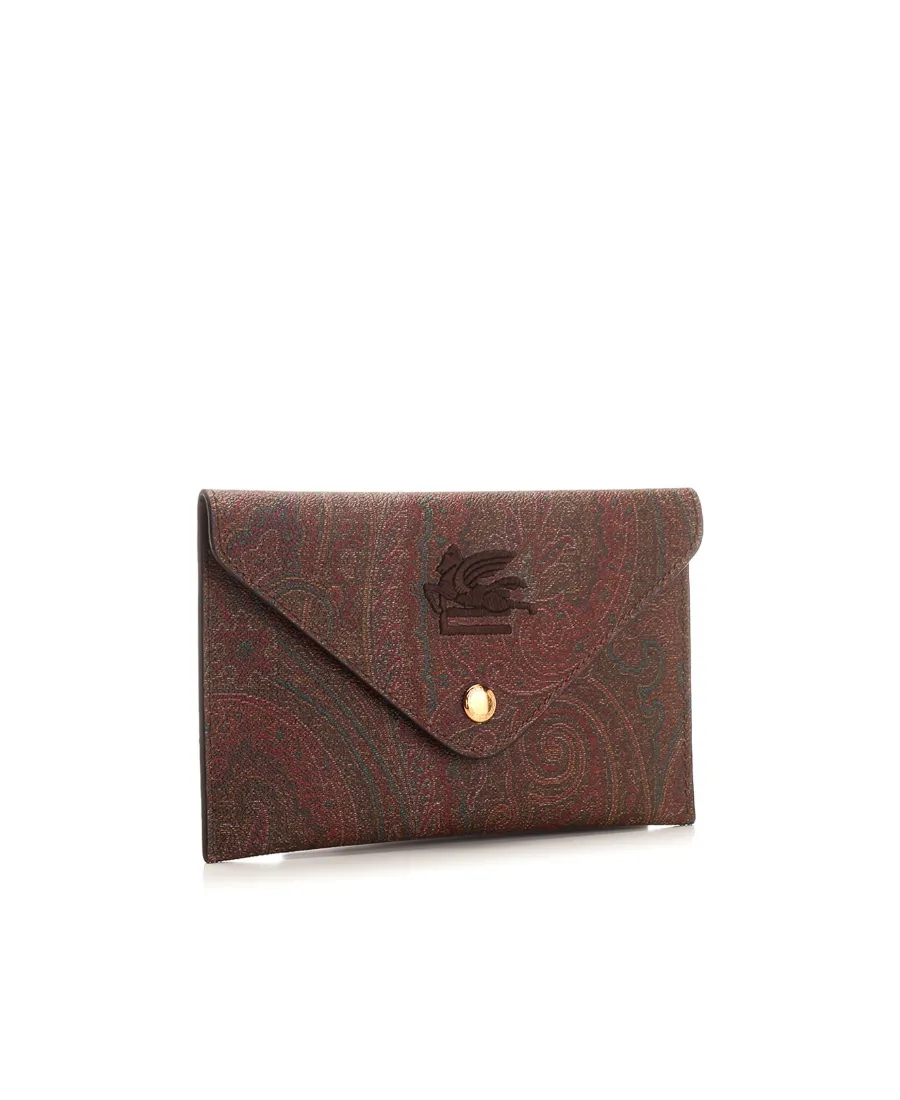 Pegaso Paisley Jacquard Envelope Wallet