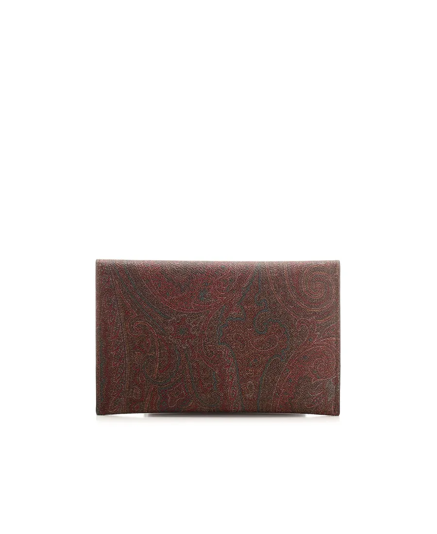 Pegaso Paisley Jacquard Envelope Wallet
