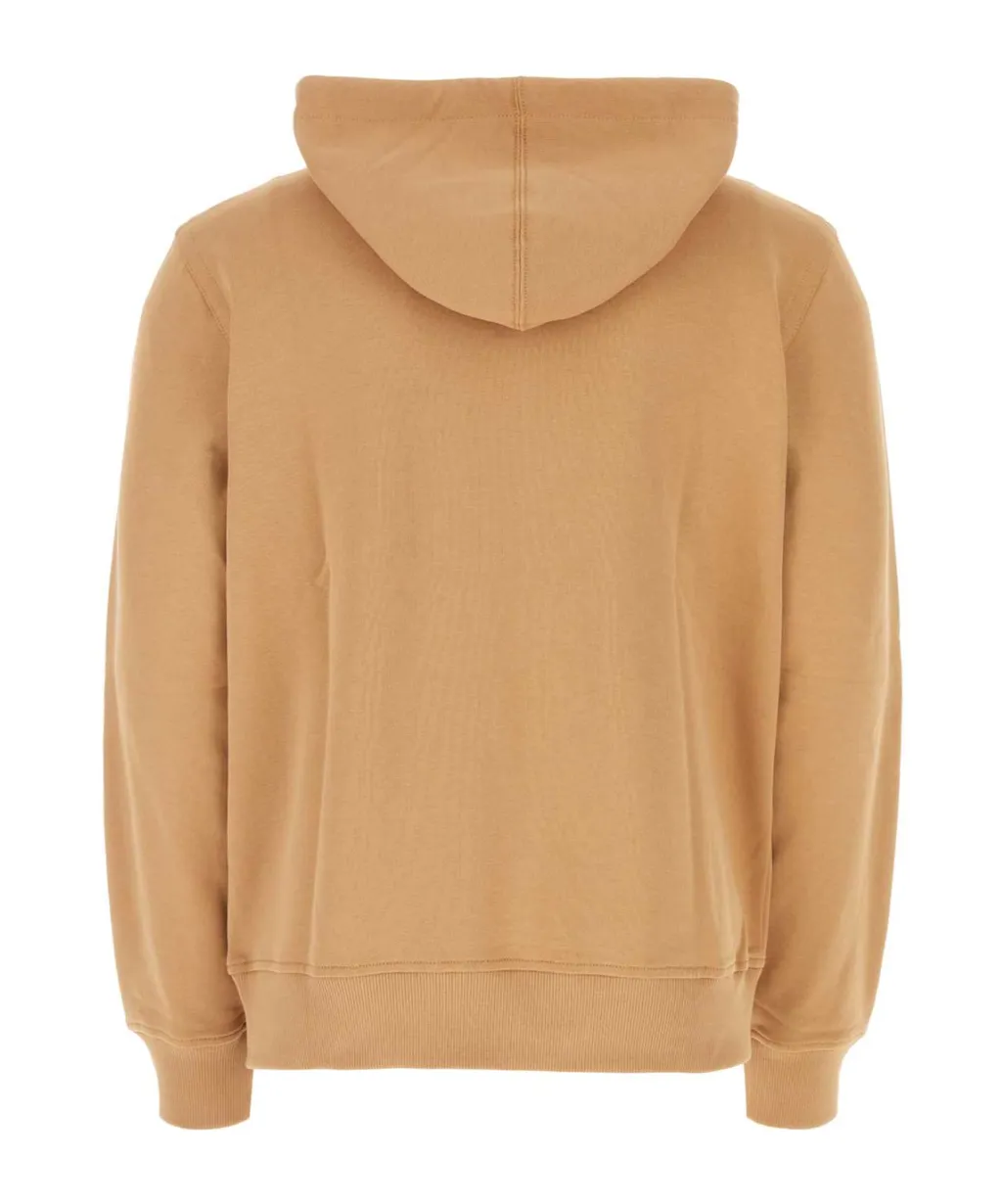 Long-Sleeved Drawstring Hoodie