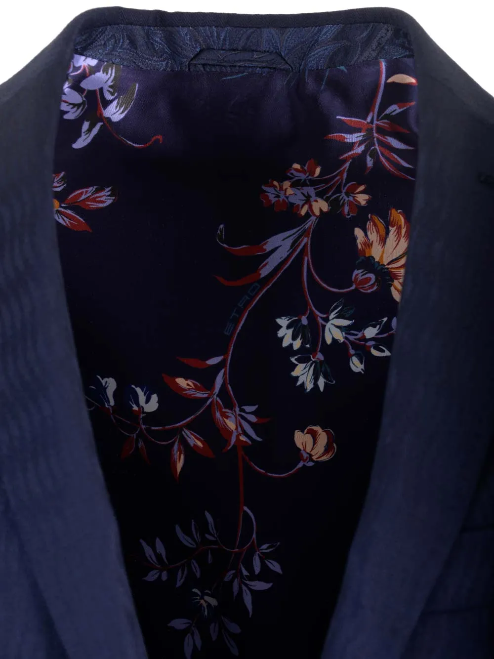 Jacquard Single-Breasted Blazer