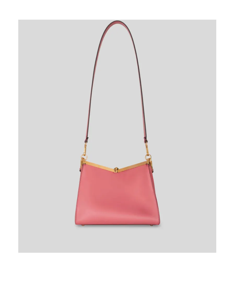 Log Charm Medium Vela Shoulder Bag