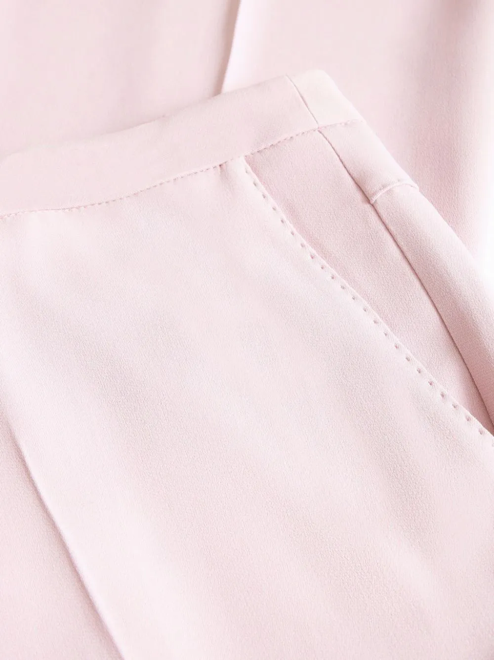 Pleat Flared Trousers