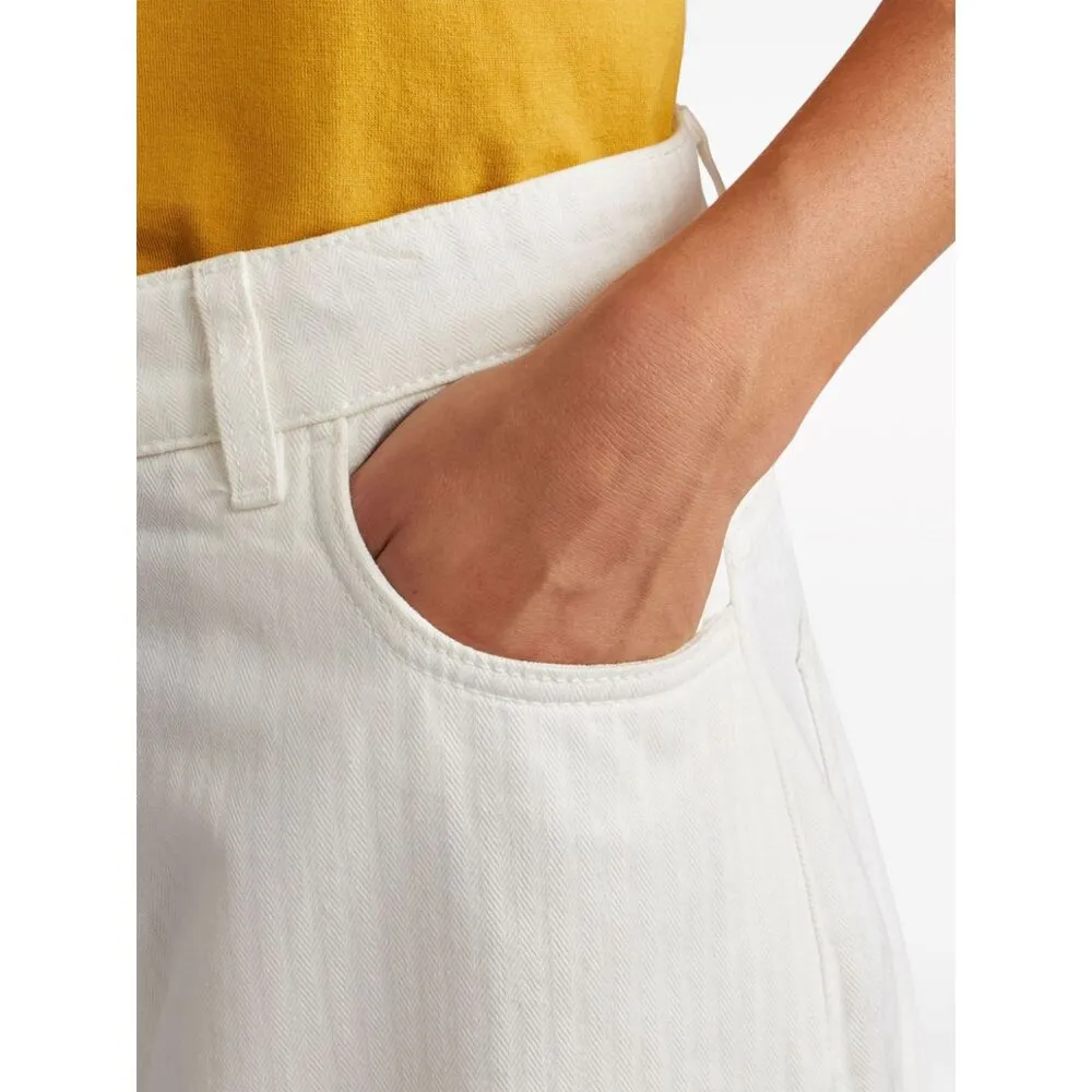 Belt Ring Denim Trousers