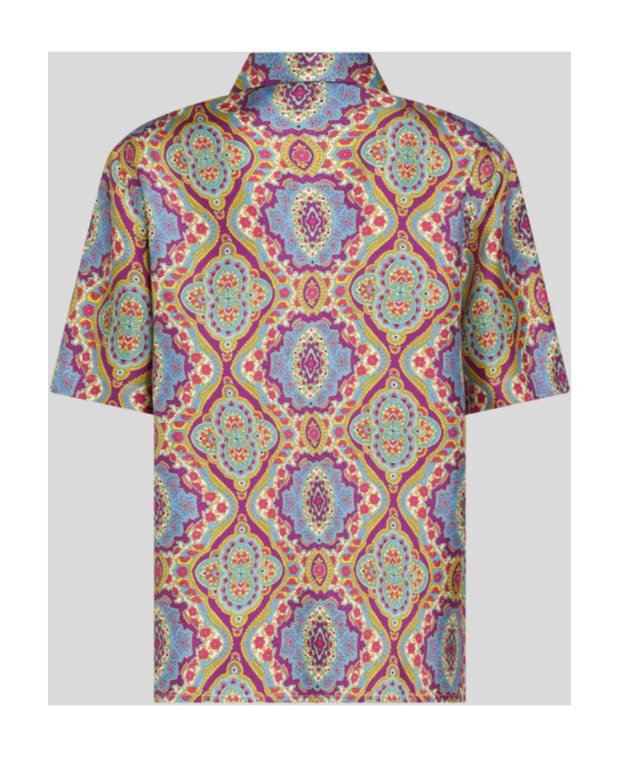Short-Sleeved Printed Shirt