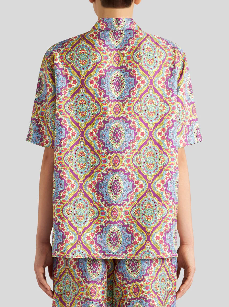 Short-Sleeved Printed Shirt