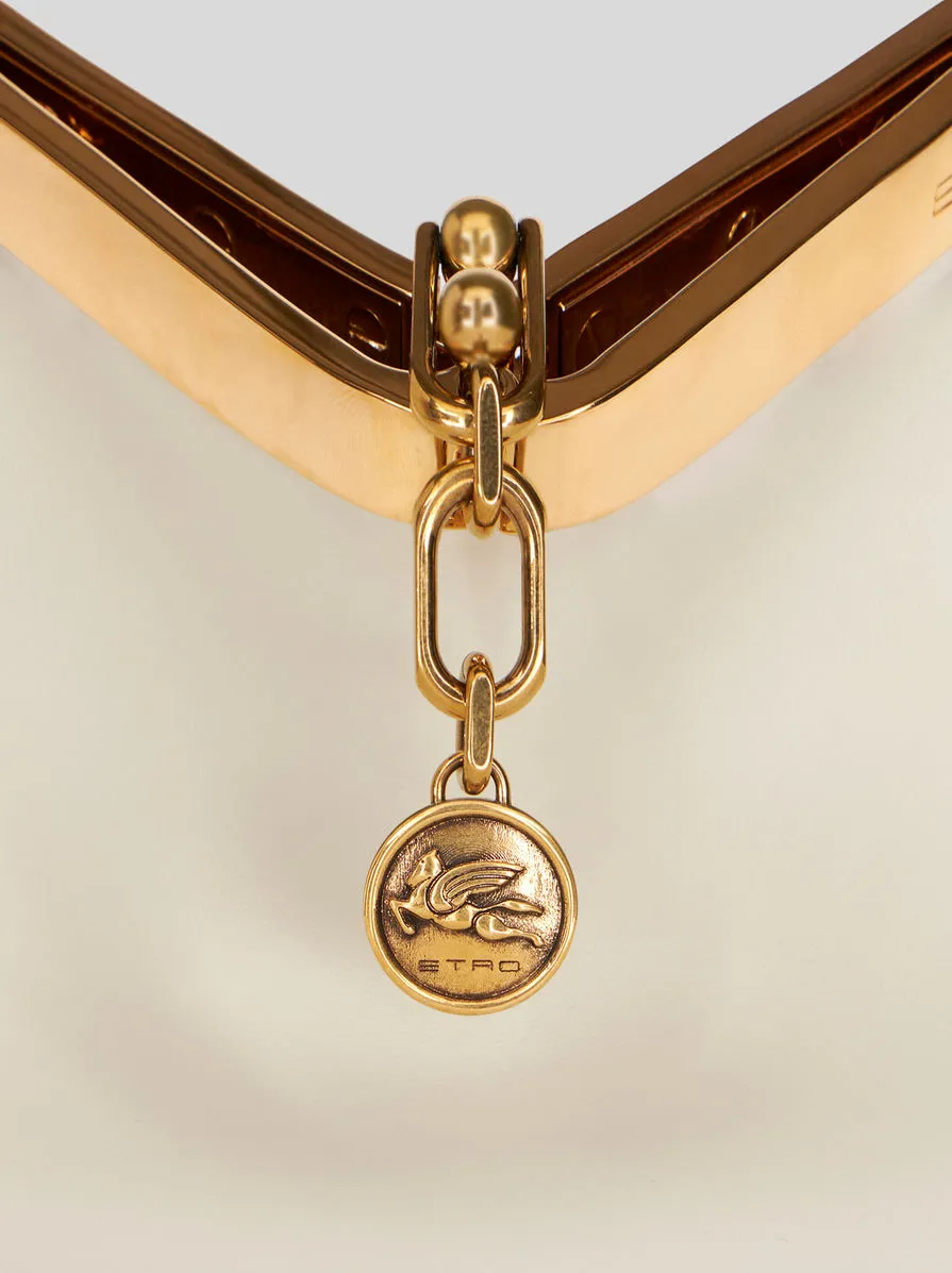 Vela Logo Charm Mini Shoulder Bag