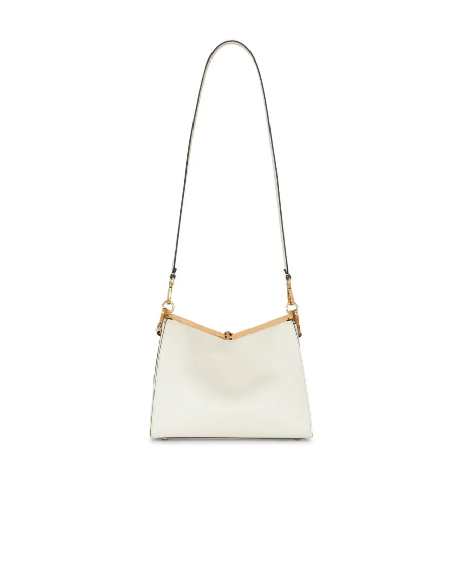 Log Charm Medium Vela Shoulder Bag