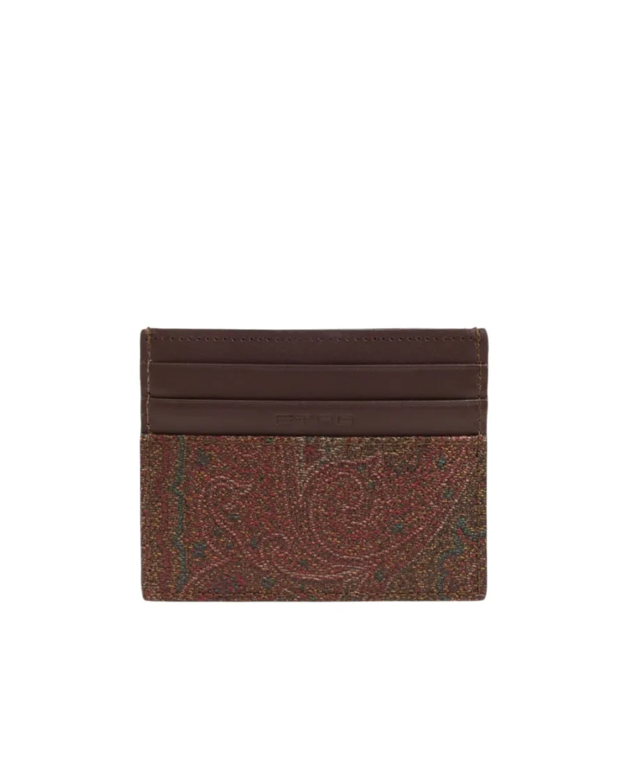 Pegaso Embroidered Card Holder