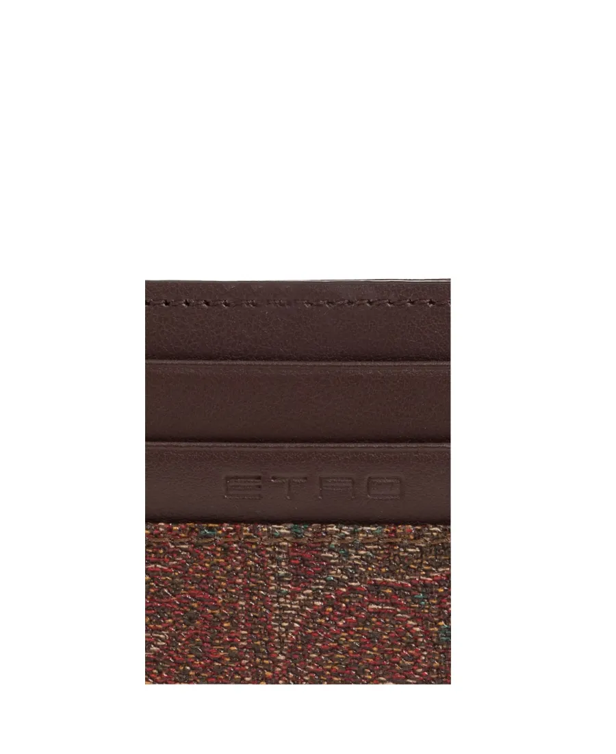 Pegaso Embroidered Card Holder