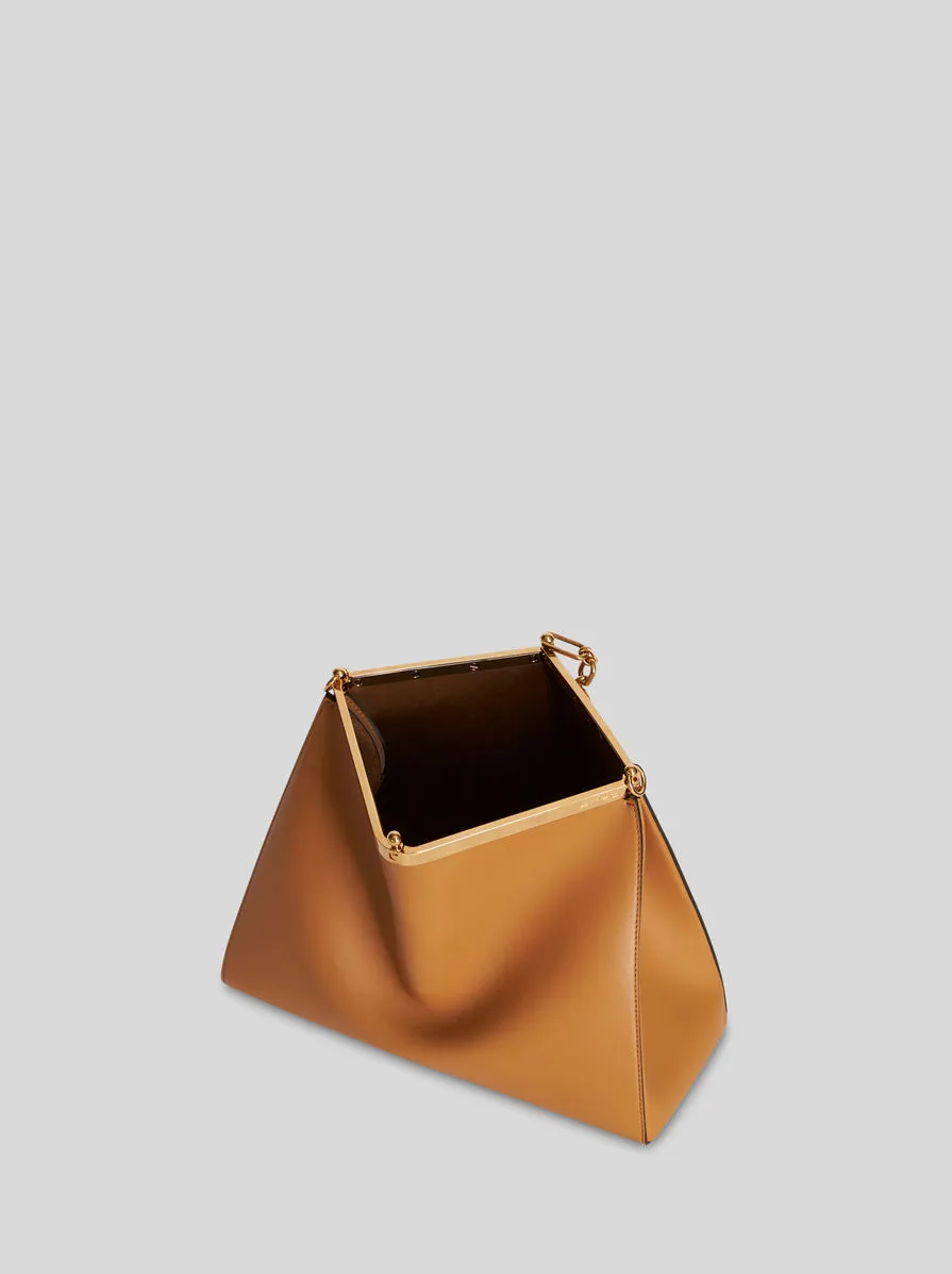 Large Vela Clasp Fastened Shoulder Bag