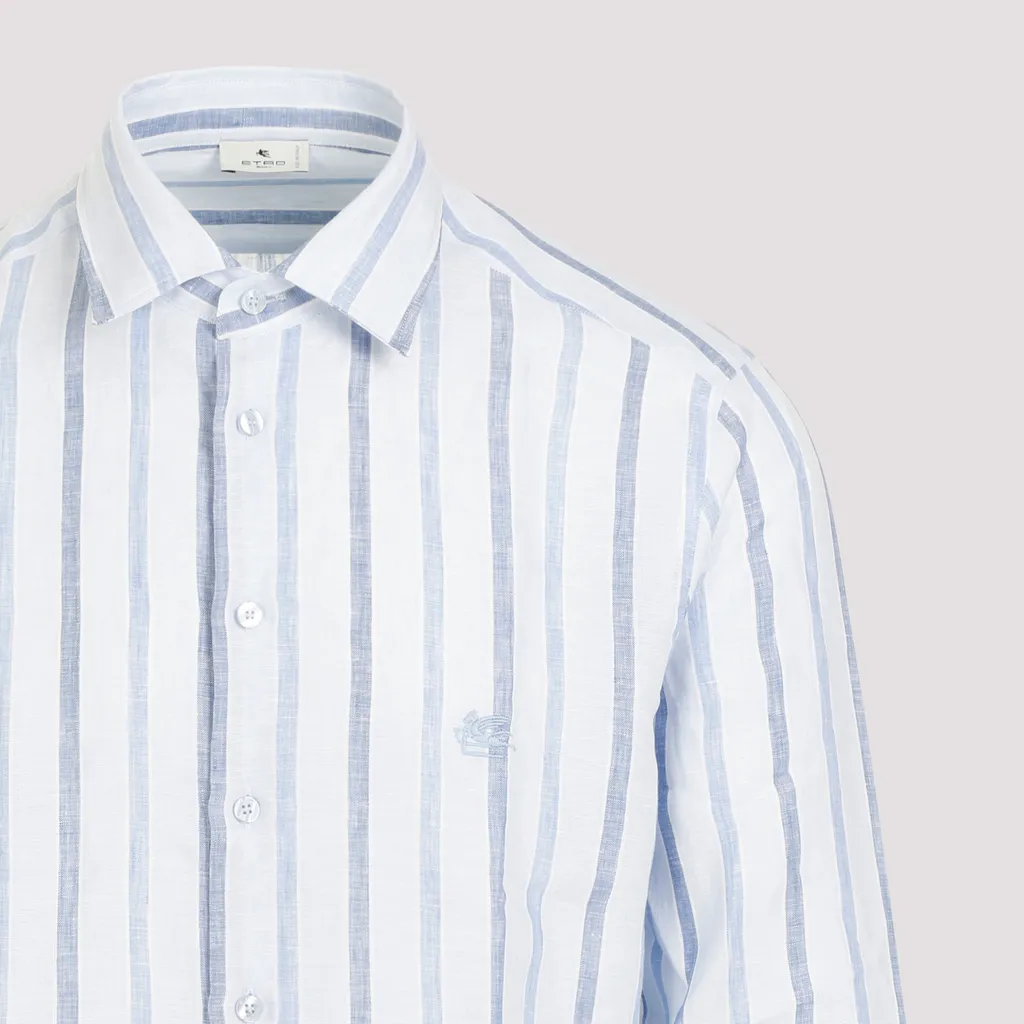 Long-Sleeved Striped Shirt
