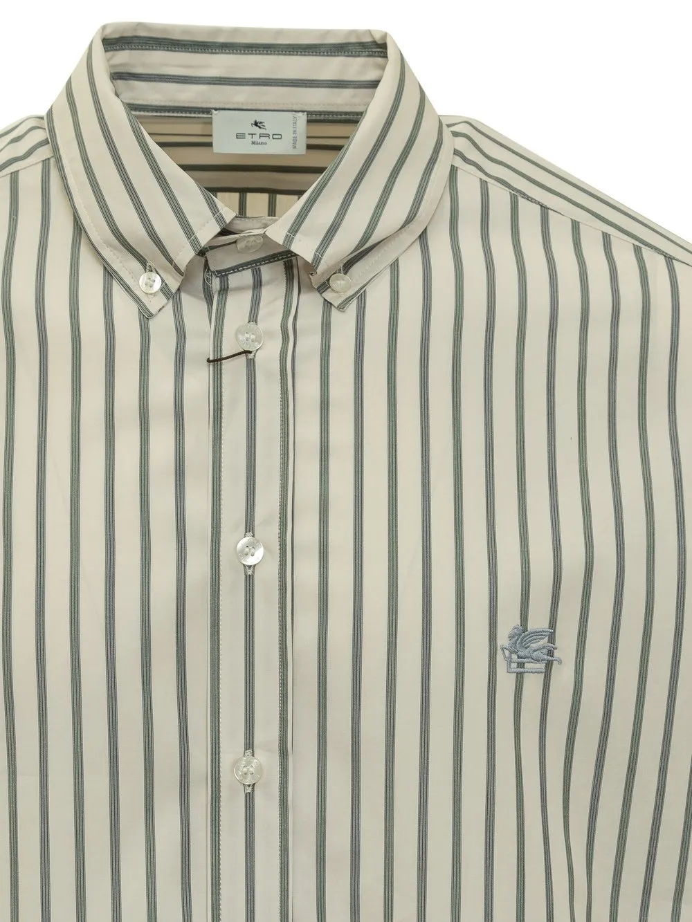 Pegaso Embroidered Long-Sleeved Shirt
