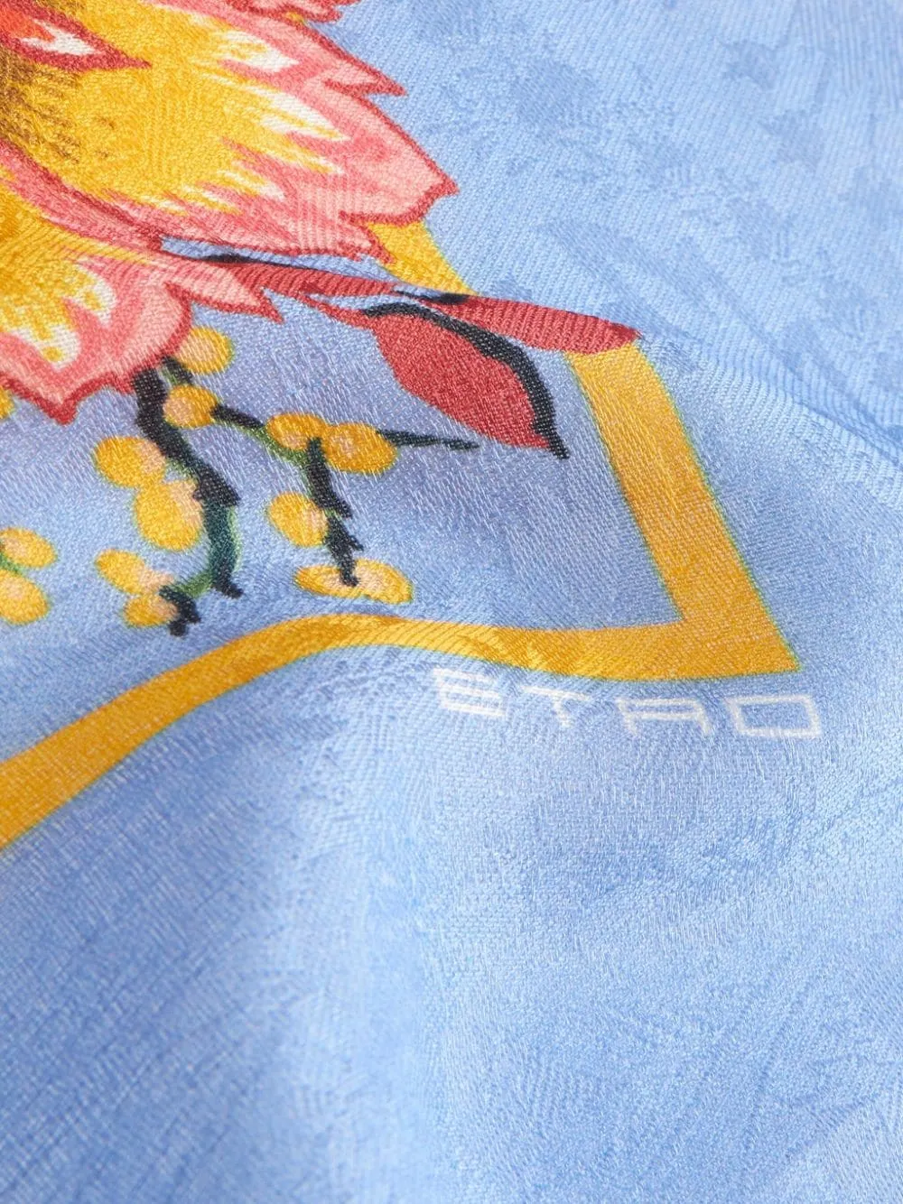 Floral Jacquard Scarf