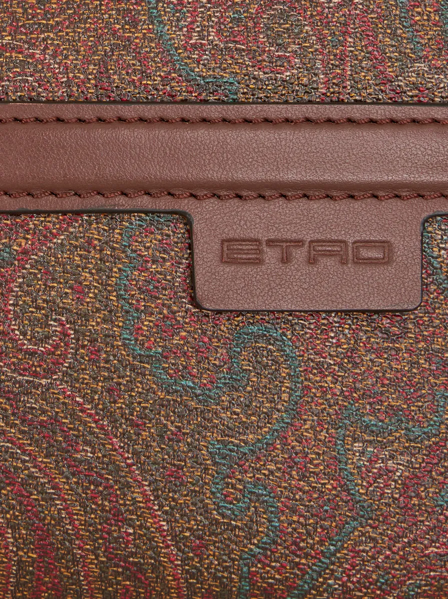 Paisley-Print Small Shoulder Bag