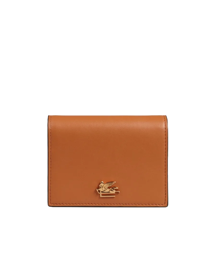 Logo Plaque Bi-Fold Wallet