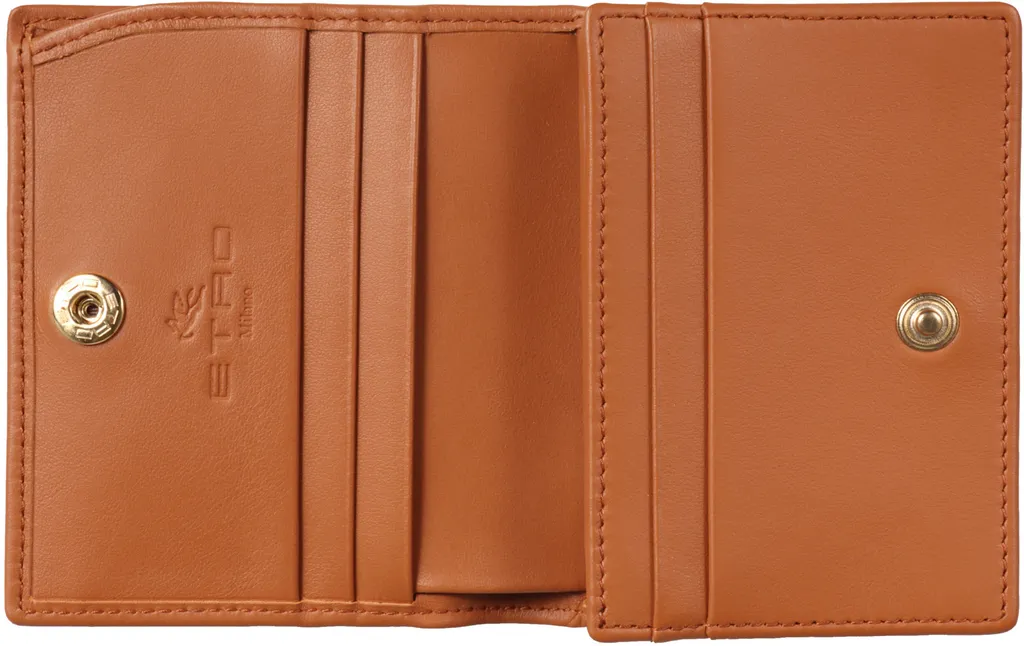Logo Plaque Bi-Fold Wallet