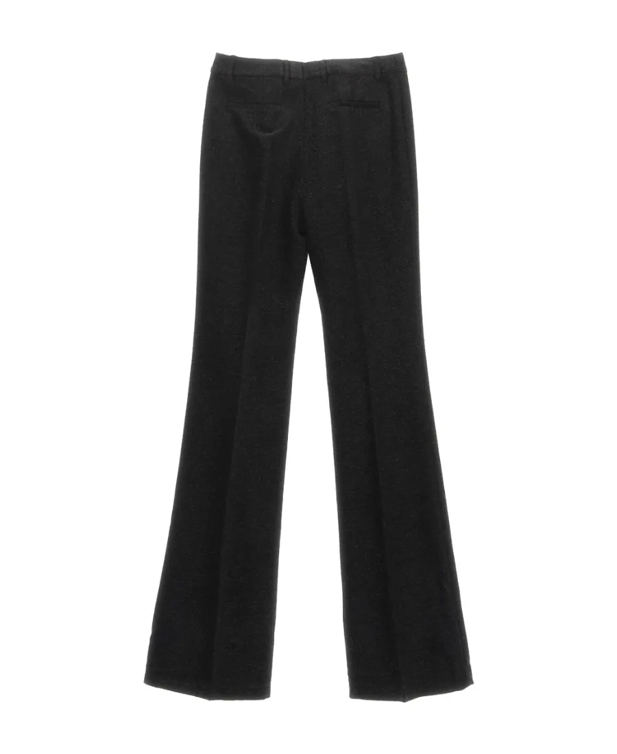 Glittered Flared Tailored Trousers