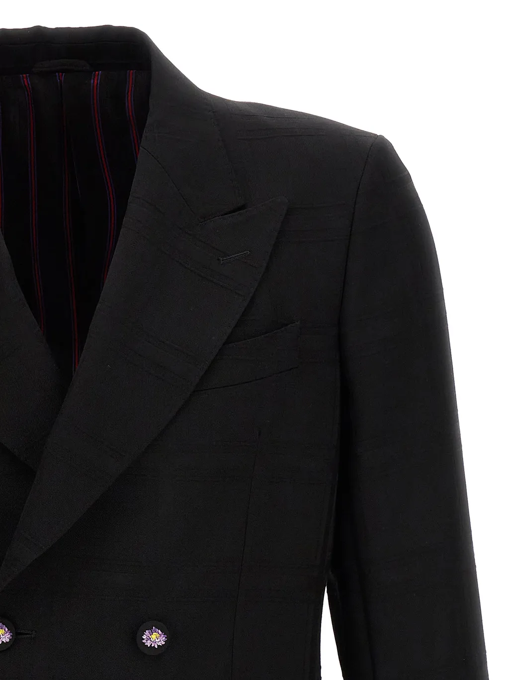 Double-Breasted Tailored Blazer