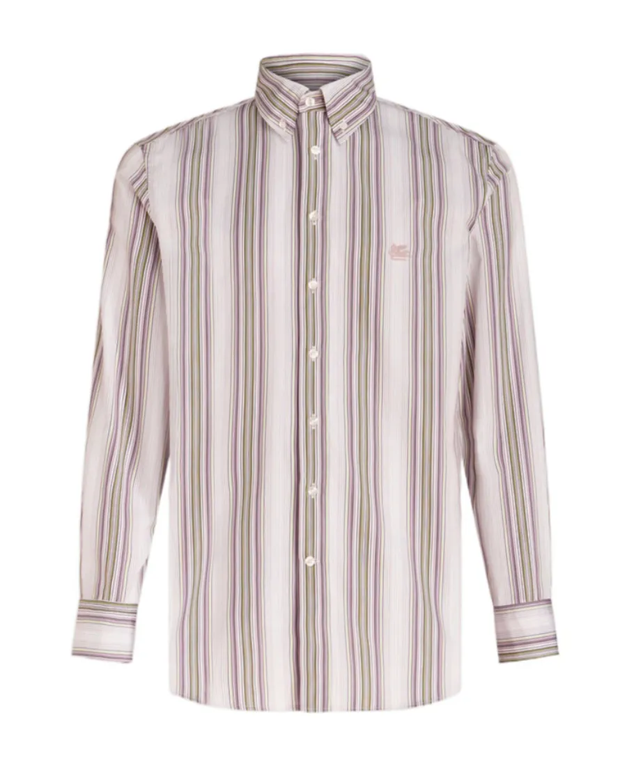 Striped Long-Sleeved Shirt