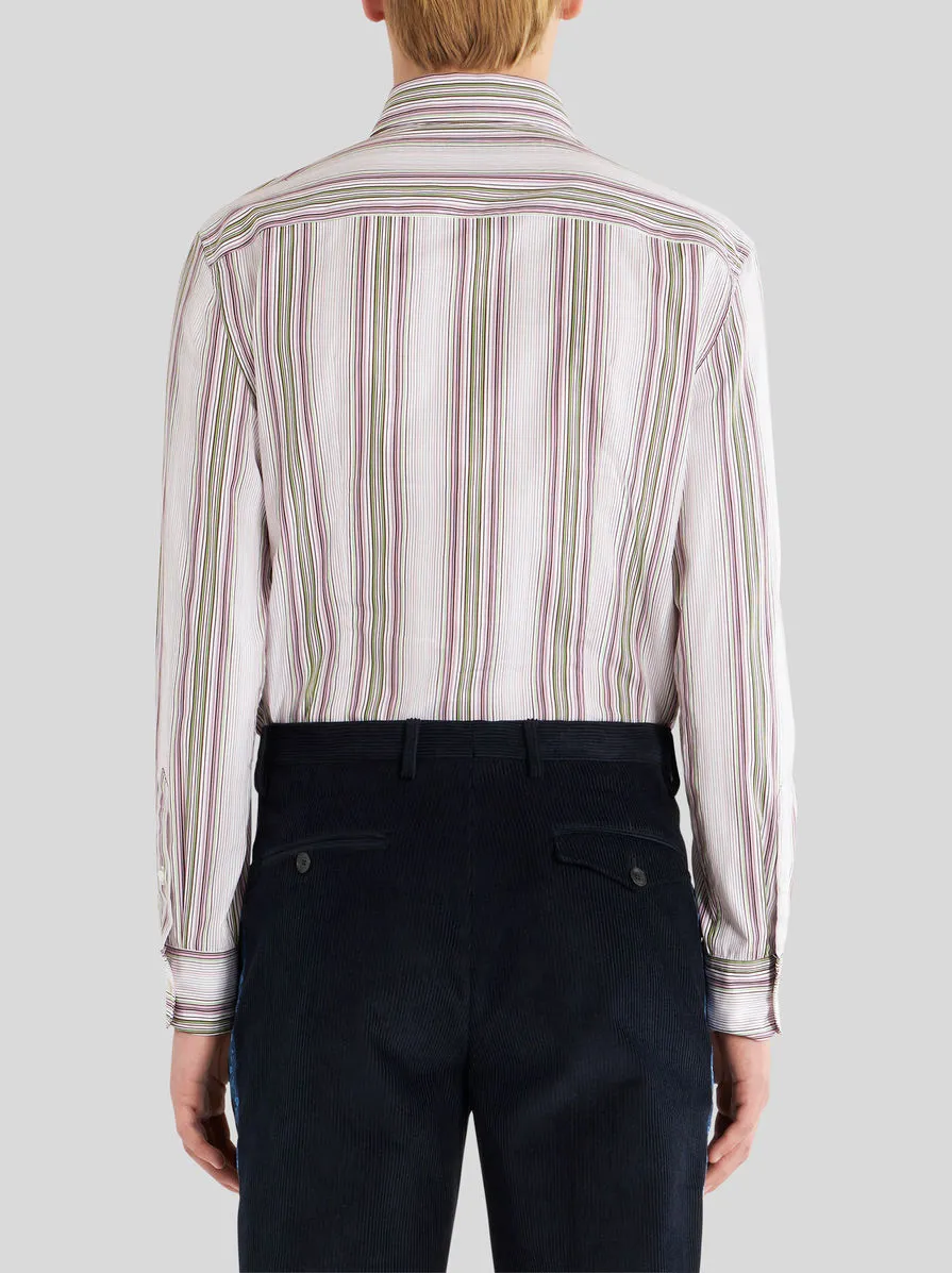 Striped Long-Sleeved Shirt