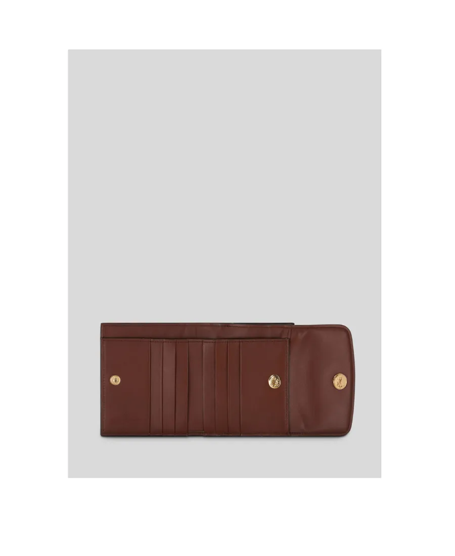 Paisley Jacquard Fold-Over Wallet