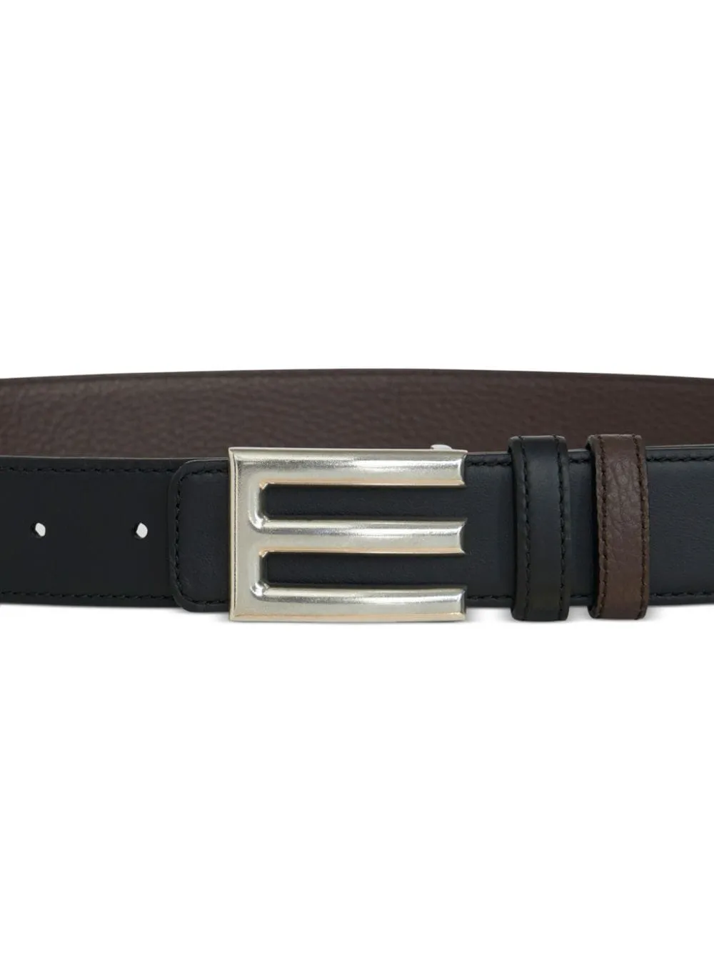 Logo Plaque Reversible Belt