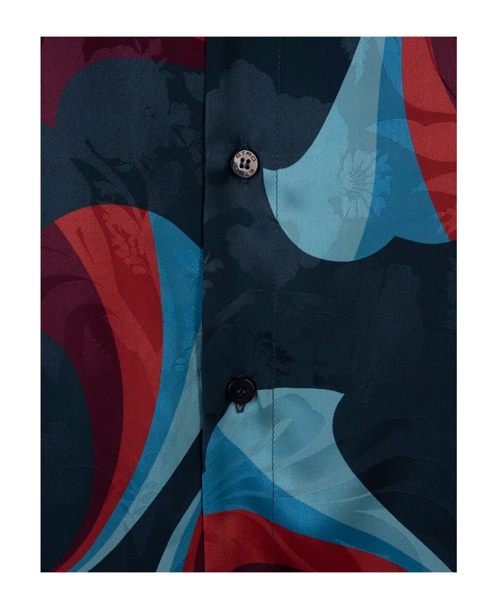 Logo Embroidered Floral-Printed Bowling Shirt