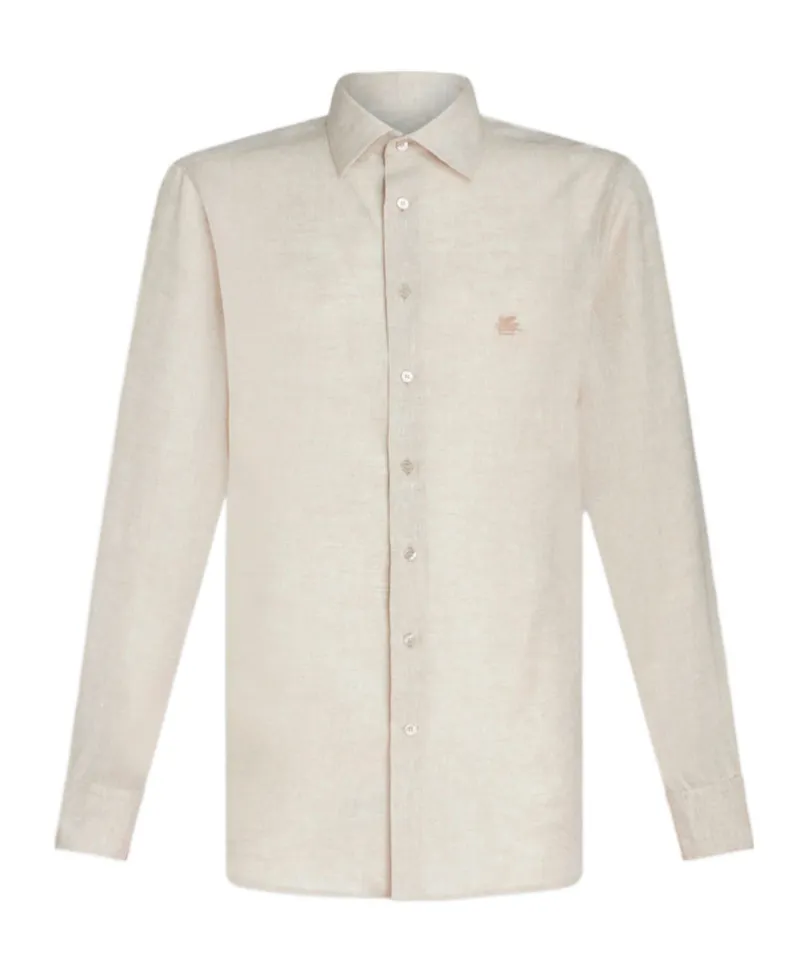 Pegaso Embroidered Long-Sleeved Shirt