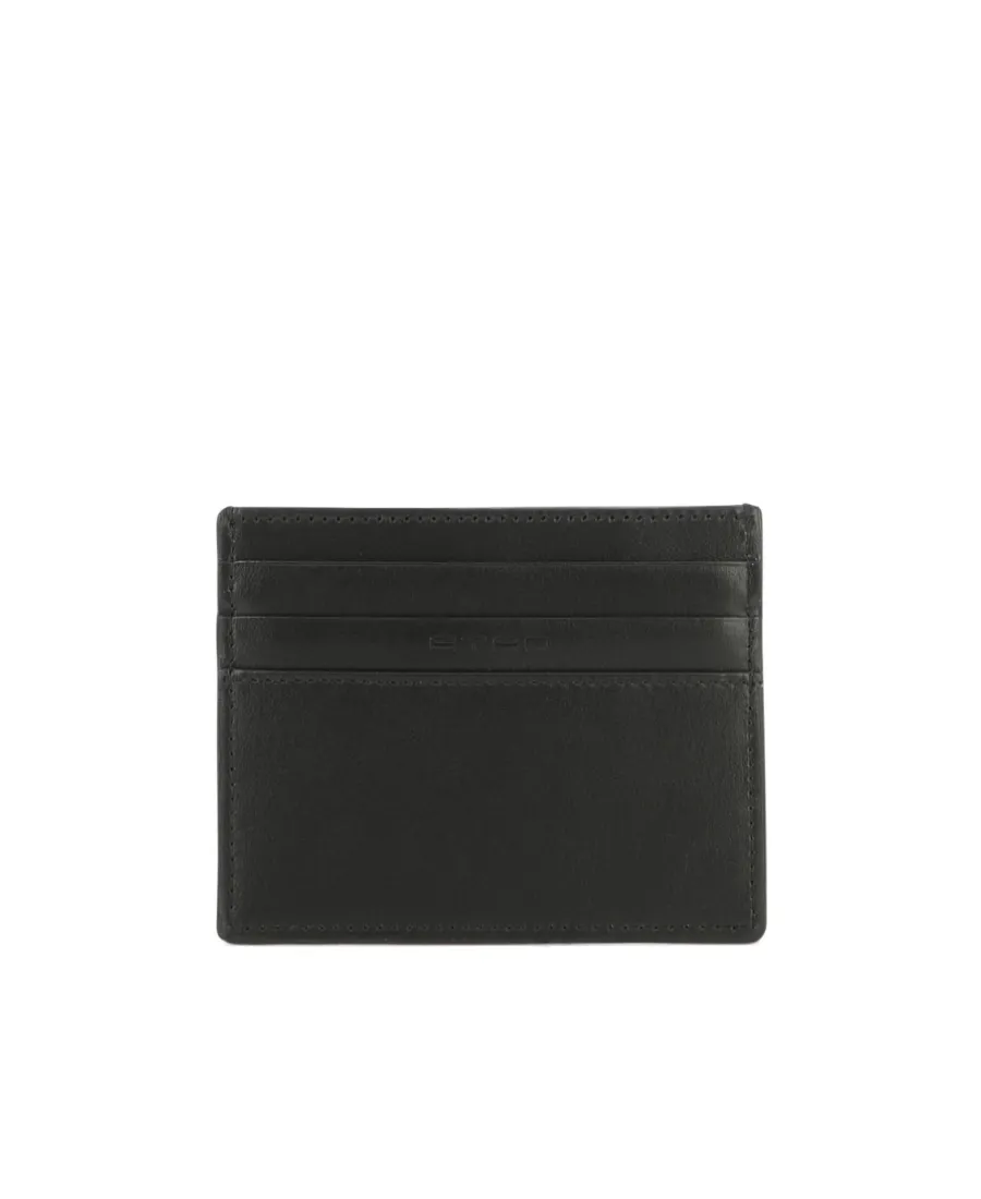 Leather Credit Card Holder With Pegaso