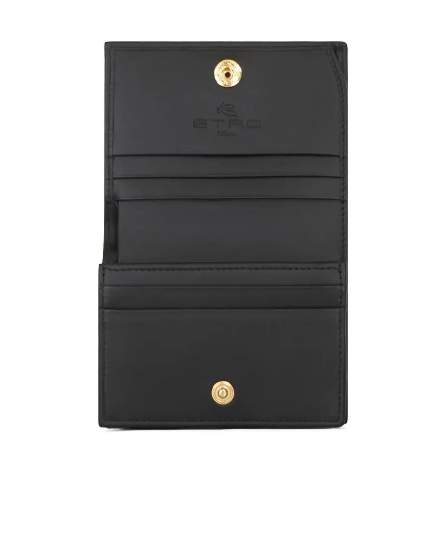 Leather Purse With Pegaso