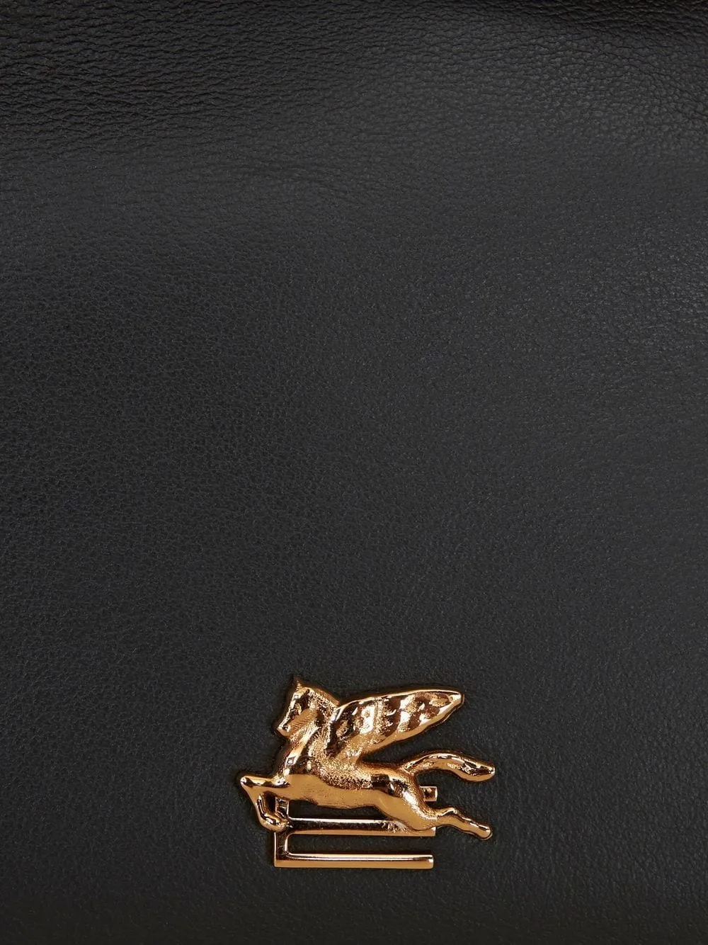 Leather Purse With Pegaso