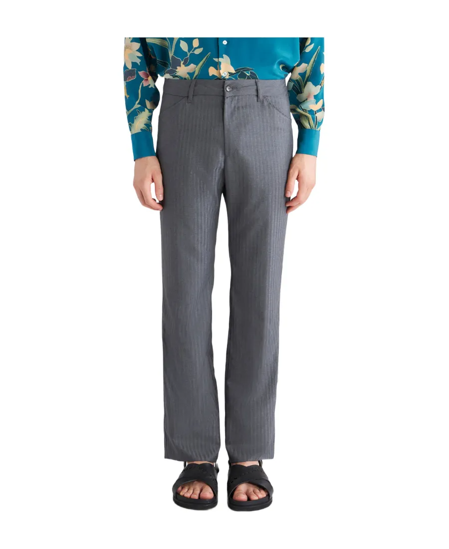 Straight Leg Tailored Pants