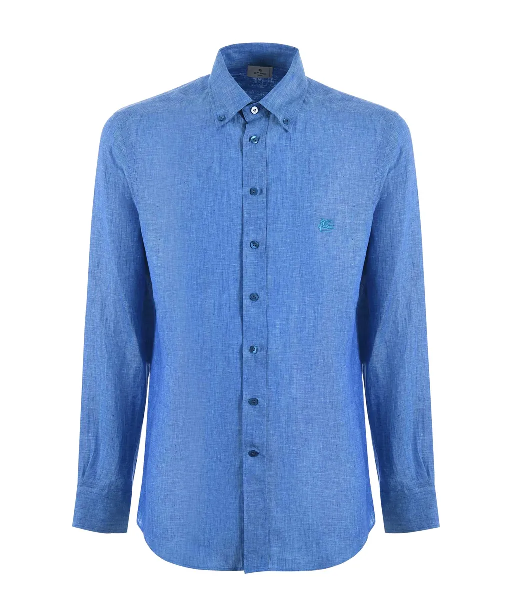 Buttoned Long-Sleeved Shirt