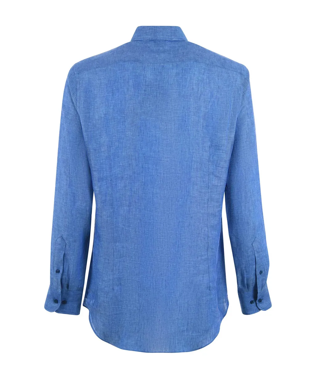 Buttoned Long-Sleeved Shirt