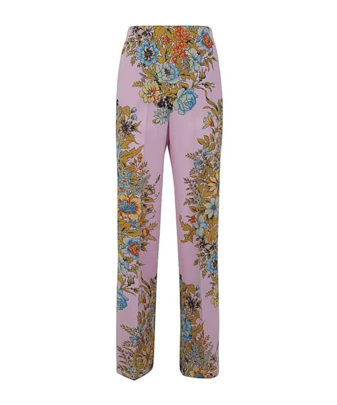 Floral Casual Pants