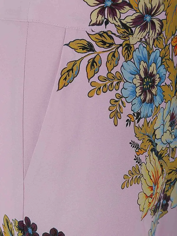 Floral Casual Pants