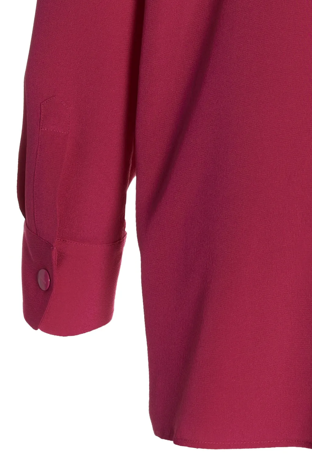 Logo Embroidered Long-Sleeved Shirt