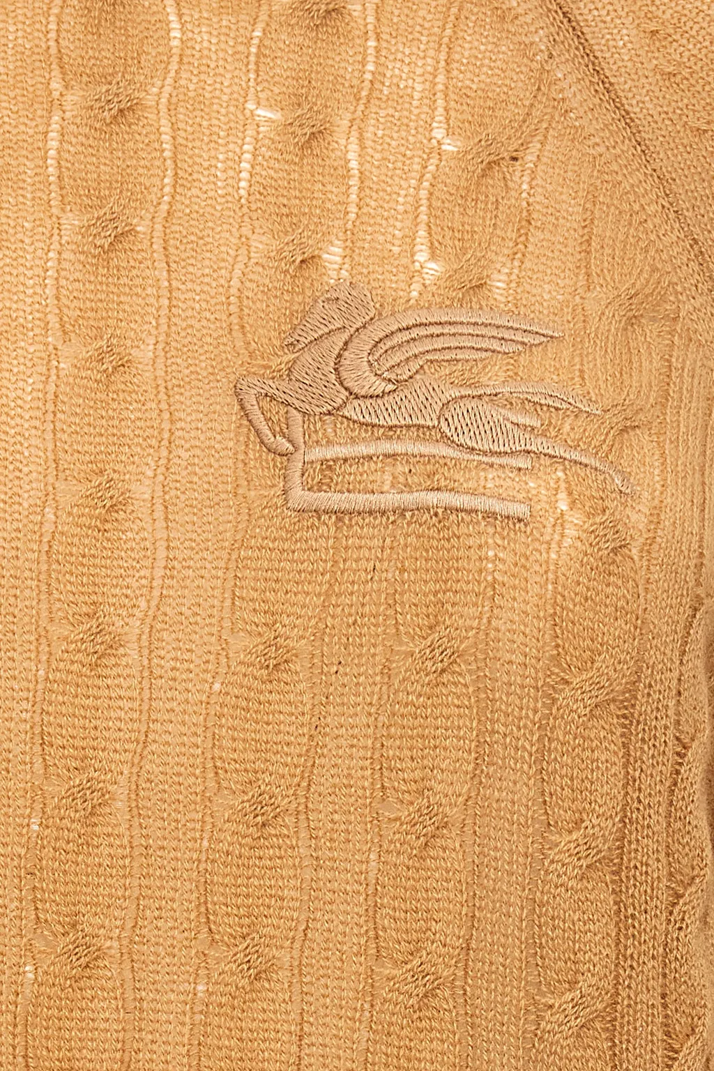 Pegaso Embroidered Crewneck Knitted Jumper