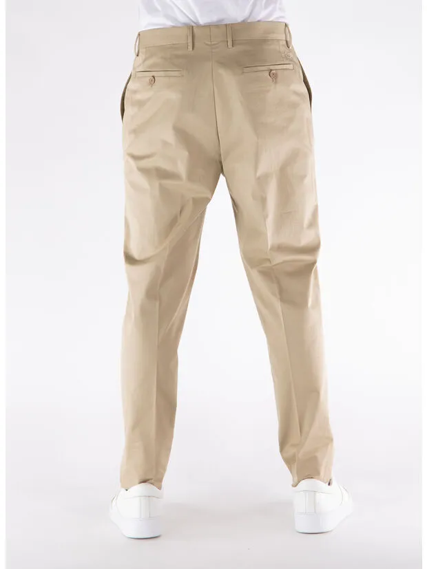 Tapered Stretched Chino Trousers
