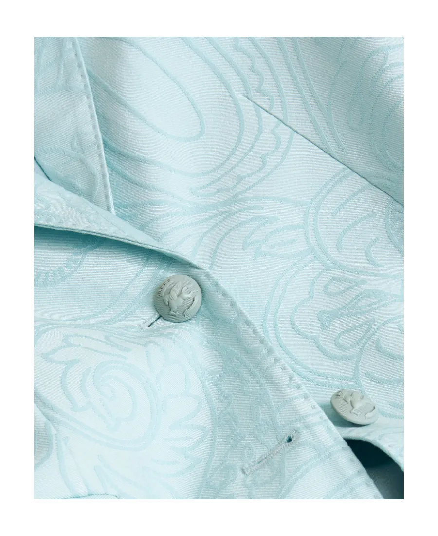 Tailored Paisley Jacquard Jacket