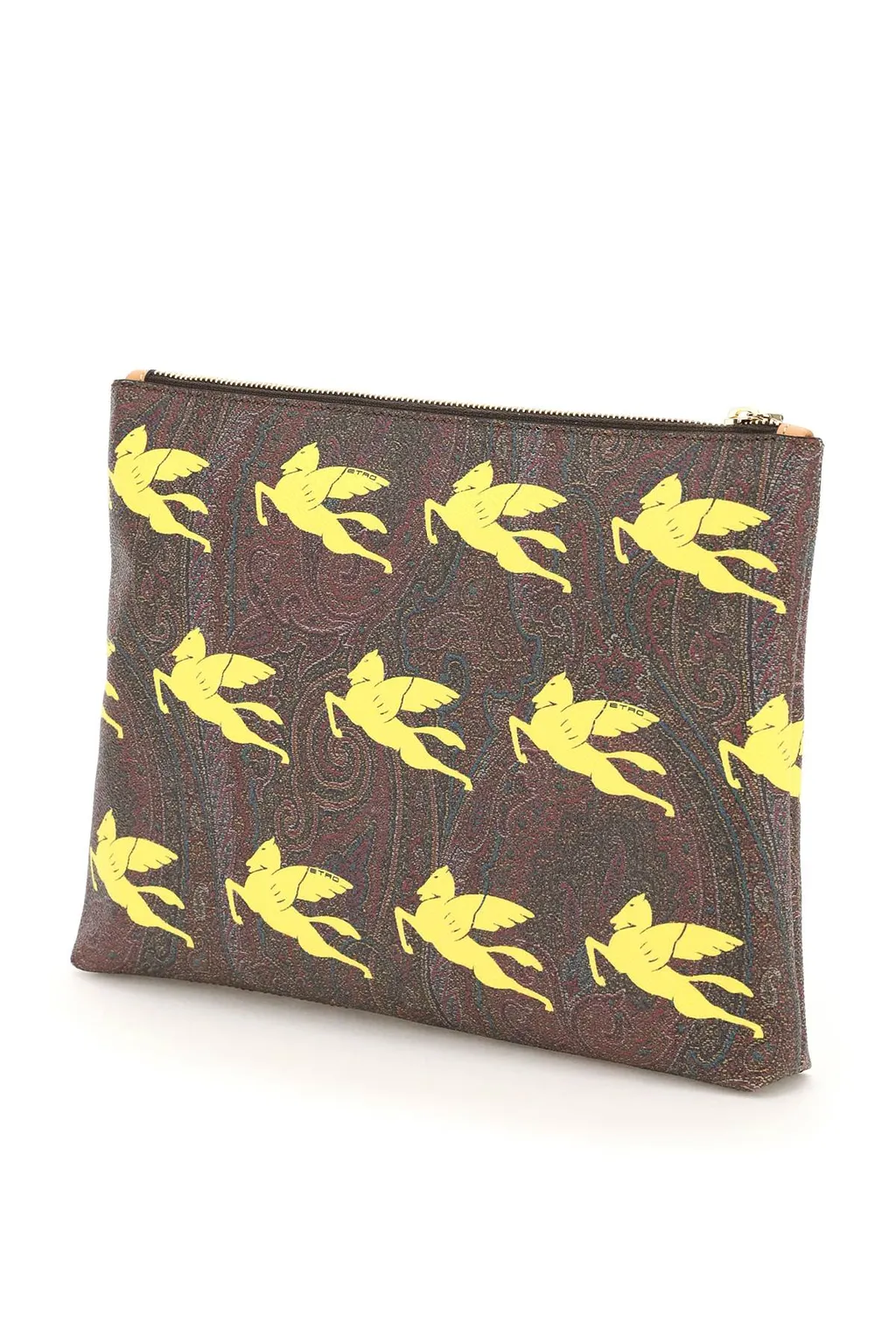Paisley Print Clutch Bag